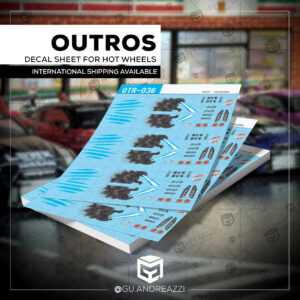 OTR036 - R32/R33 Godzilla - Decal 1/64
