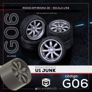 G06 - U1 Junk - Rodas 3D para 1/64