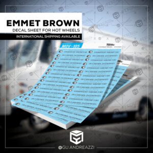 MOV105 - Back to the Future - Decal 1/64