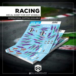 RCN501 - Impreza HKS - Decal 1/64