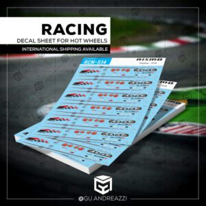 RCN514 - Skyline R34 Nismo - Decal 1/64