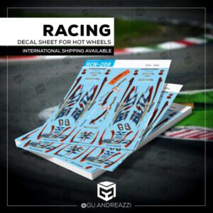 RCN208 - Nissan GTR R34 - Blitz - Decal 1/64