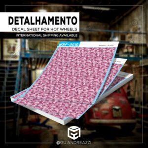 WRP001D - Camuflagem - Bape - Decal 1/64
