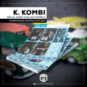 KKB151 - Kool Kombi The Last Of Us - Decal 1/64