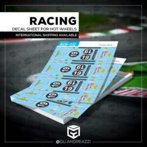 RCN312 - Porsche África - Decal 1/64