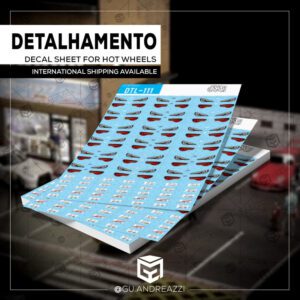 DTL111 - Subaru BRZ - Decal 1/64