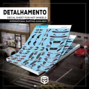 DTL002D - Faróis e Lanternas - Decal 1/64