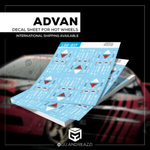 LOG017 - Advan Genérico - Decal 1/64
