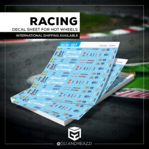 RCN107 - Toleman - Tg184 - Decal 1/64