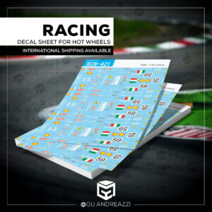 RCN421 - F40 1996 Unisys - Decal 1/64