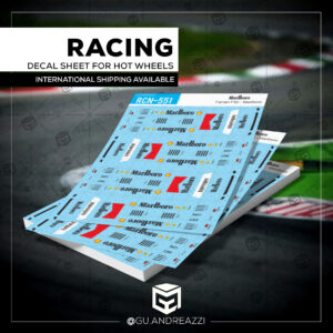 RCN551 - Ferrari F40 Marlboro - Decal 1/64