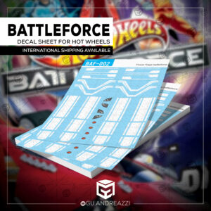 BAF002 - Power Rage Battleforce - Decal 1/64