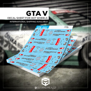 GTA002 - GTA V - Blista Kanjo - Decal 1/64