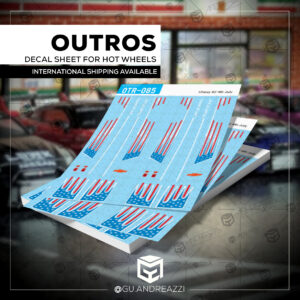 OTR085 - Chevy 62 - Fourth of July - Decal 1/64